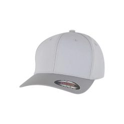 Wodoodporna czapka z daszkiem Flexfit Tech. Białe czapki damskie FLEXFIT, bez wzorów, z elastanu, klasyczne. Za 136.50 zł.