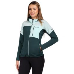 Damska funkcjonalna bluza z kapturem Kilpi MEMPHIS-W. Zielone bluzy damskie Kilpi, l, bez wzorów, sportowe, bez ramiączek, z kapturem. Za 298.12 zł.