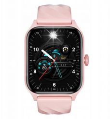 Smartwatch Smartwatch Weofly Active różowy SpO, alarm, budzik, IP67, ABS+PC, IPS. Czerwone zegarki smartwatch NoName, bez wzorów. Za 327.80 zł.