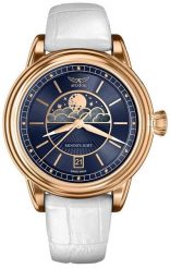 Zegarek damski Aviator V.1.33.2.256.4 WM biały. Białe zegarki damskie AVIATOR. Za 3,177.09 zł.