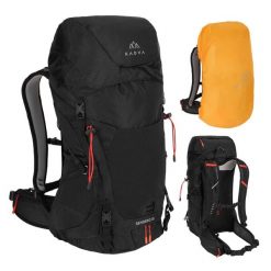 Plecak trekkingowy KADVA Sendero 35 l. Czarne plecaki męskie KADVA, bez wzorów, z materiału. Za 209.99 zł.