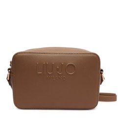 Torebka Liu Jo. Brązowe listonoszki damskie Liu Jo, bez wzorów, bez dodatków. Za 489.99 zł.