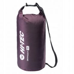 Worek plecak wodoodporny Hi-Tec Drypouch 10L. Czerwone plecaki męskie Hi-tec, bez wzorów, z materiału, sportowe. Za 36.89 zł.