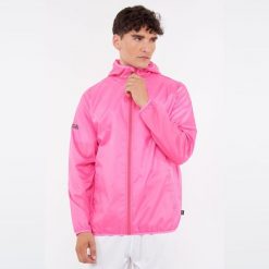 Kurtka męska ATACAMA wodoodporna wiatroszczelna. Czerwone kurtki sportowe męskie Legea, na zimę, m, bez wzorów, bez kaptura, do biegania. Za 96.00 zł.