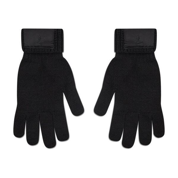 Rękawiczki Damskie Trussardi. Czarne rękawiczki damskie TRUSSARDI, bez wzorów, z dzianiny. Za 229.99 zł.