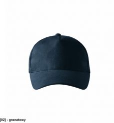 MALFINI - ADLER - Czapka unisex, 340 g/m, 100 % bawełna - nastawialna granatowy. Niebieskie czapki damskie MALFINI, bez wzorów, z bawełny. Za 11.63 zł.