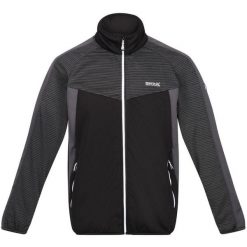 Kurtka Softshell Regatta Heren Yare VI - Stylowa i Wiatroszczelna. Czarne kurtki męskie Regatta, bez wzorów, z softshellu, eleganckie, bez kaptura. Za 228.99 zł.