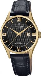 Zegarek Festina Zegarek męski Festina F20010-4 czarny. Czarne zegarki męskie Festina, bez wzorów. Za 542.00 zł.