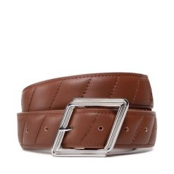 Pasek Damski Jenny Fairy. Brązowe paski damskie Jenny Fairy, bez wzorów. Za 39.99 zł.