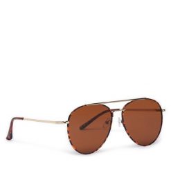 Okulary przeciwsłoneczne Aldo. Brązowe okulary przeciwsłoneczne damskie Aldo. Za 49.99 zł.