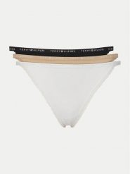 Tommy Hilfiger Komplet 3 par stringów UW0UW05754 Kolorowy. Majtki damskie Tommy Hilfiger, z syntetyku. Za 119.99 zł.