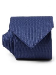 Finshley & Harding Krawat Mężczyźni Jedwab niebieski, ONE SIZE. Niebieskie krawaty i muchy Finshley & Harding, bez wzorów, z jedwabiu, eleganckie. Za 179.95 zł.