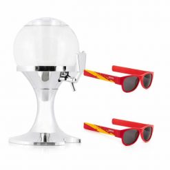 Pack dozownik do piwa InnovaGoods i 2 zwijane okulary Sunfold Spain Red. Czerwone okulary przeciwsłoneczne damskie InnovaGoods. Za 304.99 zł.