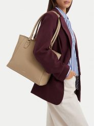Lasocki Torebka CEO-LSK-X-003-10 Beżowy. Brązowe shopperki damskie Lasocki, bez wzorów, ze skóry, bez dodatków. Za 219.99 zł.