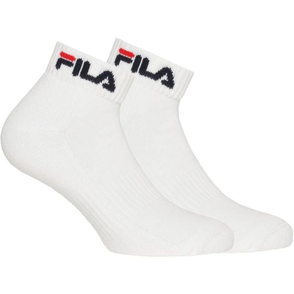 Fila skarpety 2-pack białe rozmiar 43-46. Białe skarpetki damskie Fila, bez wzorów. Za 38.99 zł.