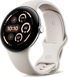 Smartwatch Pixel Watch 3 45mm Beżowy (GA05283-DE). Brązowe zegarki smartwatch Google, bez wzorów. Za 1,827.17 zł.