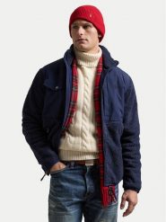 Polo Ralph Lauren Kurtka przejściowa 710850412018 Granatowy Regular Fit. Niebieskie kurtki męskie Polo Ralph Lauren, l, bez wzorów, z syntetyku, bez kaptura. Za 659.99 zł.