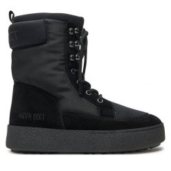 Śniegowce Moon Boot. Czarne śniegowce damskie Moon Boot, bez zapięcia. Za 639.99 zł.