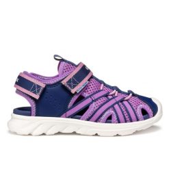 Sandały GEOX J SANDAL AIRADYUM GI Fioletowy. Fioletowe sandały męskie Geox, bez wzorów, z tkaniny, sportowe, bez zapięcia. Za 273.95 zł.