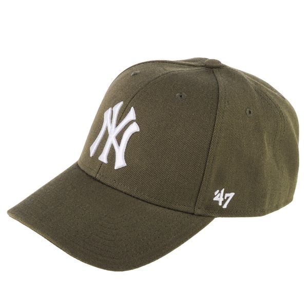 Czapka z daszkiem dla dorosłych 47 Brand MLB New York Yankees MVP Cap. Zielone czapki damskie 47 Brand, bez wzorów, z wełny, sportowe. Za 163.00 zł.