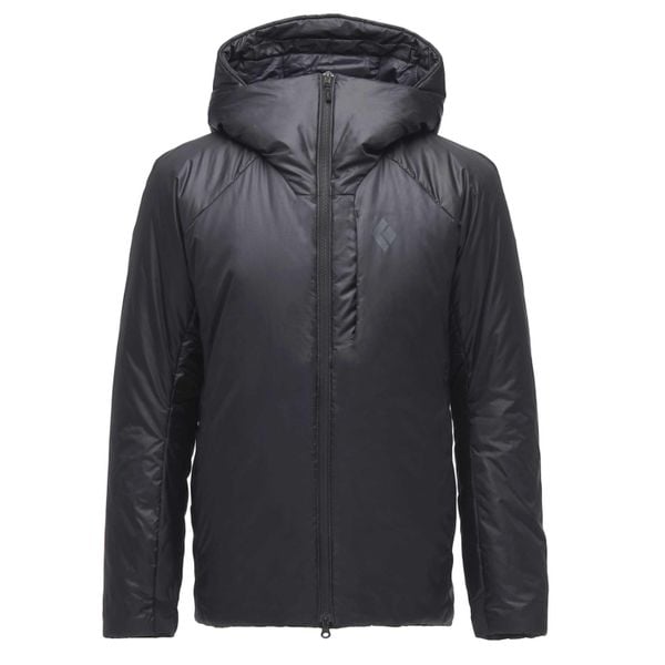 Parka Black Diamond Belay. Czarne parki męskie Black Diamond, na zimę, m, bez wzorów, bez kołnierzyka, bez kaptura. Za 1,298.25 zł.