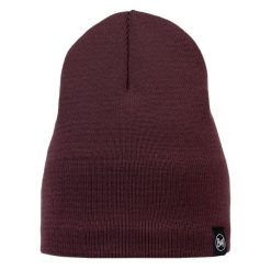 Czapka BUFF KNITTED & FLEECE BAND BEANIE LILON SHORT BURGUNDY. Czerwone czapki damskie Buff, bez wzorów. W wyprzedaży za 83.93 zł.