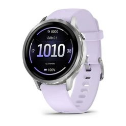 Zegarek inteligentny Garmin Venu 4 41mm Szary/Srebrny/Niebiesko-fiołkowy. Szare, cyfrowe zegarki męskie Garmin, z aplikacjami, srebrne. Za 2,422.55 zł.