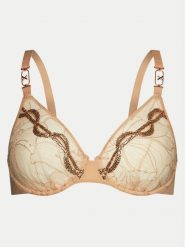 Chantelle X Biustonosz z fiszbiną Xtravagant C06GM9 Beżowy. Brązowe biustonosze Chantelle X, bez wzorów, z syntetyku. Za 389.99 zł.