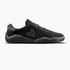 Buty barefoot męskie Vivobarefoot Motus Studio Lth. Czarne buty zimowe męskie Vivobarefoot, bez wzorów, bez obcasa, bez zapięcia. Za 689.99 zł.