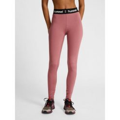 Damskie legginsy Hummel Pulse. Fioletowe legginsy damskie Hummel, bez wzorów. Za 163.50 zł.