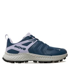 Buty do biegania Inov-8. Niebieskie obuwie sportowe damskie Inov-8, bez wzorów, bez zapięcia, do biegania. Za 399.99 zł.