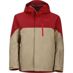 Marmot kurtka Sidecut Jacket Brick/Desert Khaki L. Brązowe kurtki sportowe męskie Marmot, l, bez wzorów, narciarskie. W wyprzedaży za 610.00 zł.