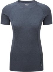 Montane Moteriški marškinėliai Montane Dart T-Shirt - S - Tamsiai mėlyna. T-shirty damskie Montane, m, bez wzorów, bez kołnierzyka, bez ramiączek. Za 222.13 zł.