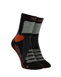 Skarpety damskie X-SOCKS X-COUNTRY RACE 4.0 Grey. Brązowe skarpetki damskie X-Socks, bez wzorów, z dzianiny. Za 70.00 zł.