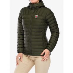 Kurtka ocieplana damska Fjallraven Expedition Latt Hoodie. Zielone kurtki sportowe damskie Fjällräven, bez wzorów, bez ramiączek, bez kaptura, trekkingowe. Za 1,042.99 zł.