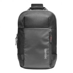 Torba na ramie Tomtoc Navigator-T24 (czarny). Czarne torby na laptopa damskie tomtoc, bez wzorów, z materiału. Za 199.00 zł.