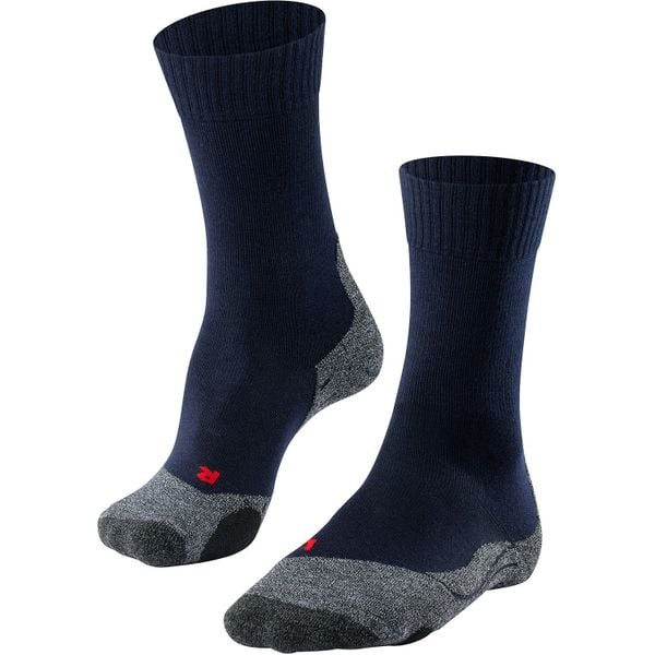 Skarpetki Falke TK2. Niebieskie skarpety męskie Falke, bez wzorów, z elastanu. Za 161.50 zł.