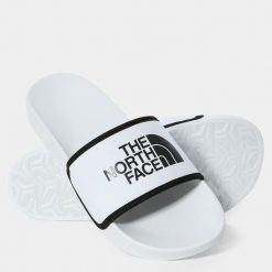 Klapki męskie The North Face Base Camp Slide Iii. Białe klapki męskie The North Face, bez wzorów, z materiału, bez zapięcia. W wyprzedaży za 256.80 zł.
