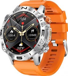Smartwatch Hagen HC89.111.538 Pomarańczowy. Brązowe zegarki smartwatch Hagen, bez wzorów. Za 449.00 zł.