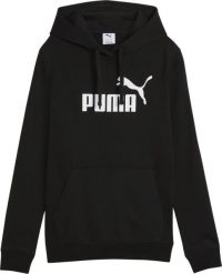 Bluza damska Puma ESS No.1 Logo Hoodie czarna 682390 01 L. Czarne bluzy damskie Puma, l, bez wzorów, bez ramiączek, bez kaptura. Za 346.44 zł.