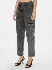 MICHAEL Michael Kors Jeansy MH330JHBB6 Szary Straight Leg. Szare jeansy damskie MICHAEL Michael Kors, bez wzorów, z bawełny. Za 939.99 zł.