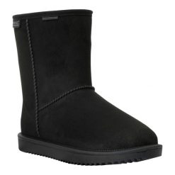 Damskie Wodoodporne Buty Zimowe Risely Z Podszewką Ze Sztucznego Futra. Brązowe obuwie trekkingowe damskie Regatta, z futra, bez zapięcia. Za 189.99 zł.