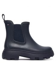 Tommy Hilfiger Kalosze Flag Cleated FW0FW09387 Granatowy. Niebieskie kalosze damskie Tommy Hilfiger, bez wzorów, z gumy, bez zapięcia. Za 449.99 zł.