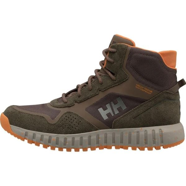 Buty trekkingowe Helly Hansen Monashee ullr ht. Brązowe trekkingi męskie Helly Hansen, na zimę, z gumy, bez zapięcia. Za 568.50 zł.