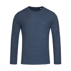 Męska Dzianinowa Bluza Z Długim Rękawem. Szare bluzy męskie Stedman, m, bez wzorów, z dzianiny, bez ramiączek, bez kaptura. Za 118.99 zł.