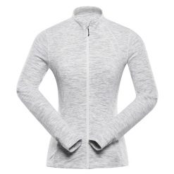 Damska bluza turystyczna Alpine Pro Golla 2 szybkoschnąca. Szare bluzy damskie Alpine Pro, s, bez wzorów, bez ramiączek, bez kaptura. W wyprzedaży za 199.00 zł.