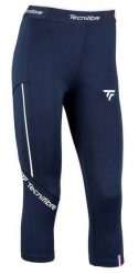 Legginsy Tecnifibre 3/4 Perf Tight marine M. Niebieskie legginsy damskie TECNIFIBRE, bez wzorów, z elastanu. Za 230.00 zł.