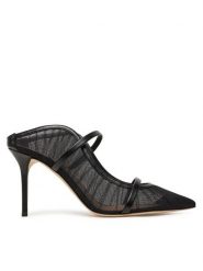 MALONE SOULIERS Klapki Maureen 85-262 Czarny. Czarne klapki damskie MALONE SOULIERS, bez wzorów, z materiału, bez obcasa, bez zapięcia. Za 1,879.00 zł.