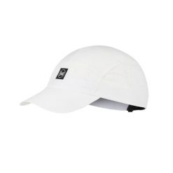 Czapka z daszkiem BUFF SPEED CAP. Białe czapki damskie Buff, na lato, bez wzorów, z materiału. Za 129.99 zł.