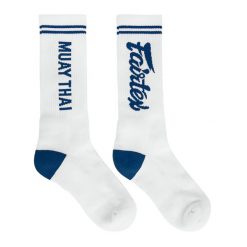 Skarpetki Fairtex "Muay Thai". Białe skarpetki damskie FAIRTEX, bez wzorów. Za 89.99 zł.